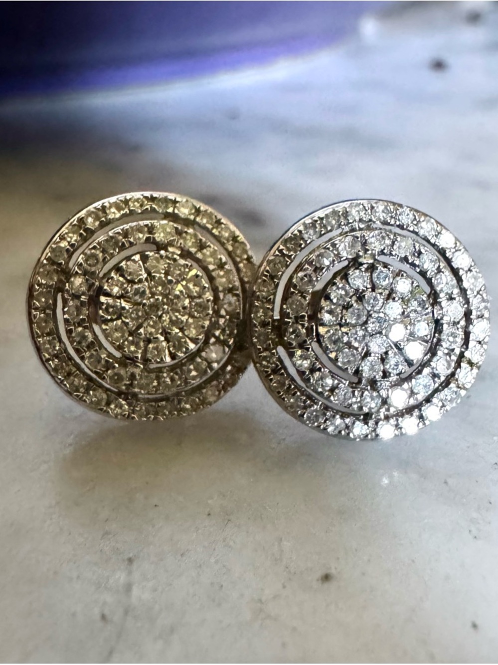 14k Diamond Earrings